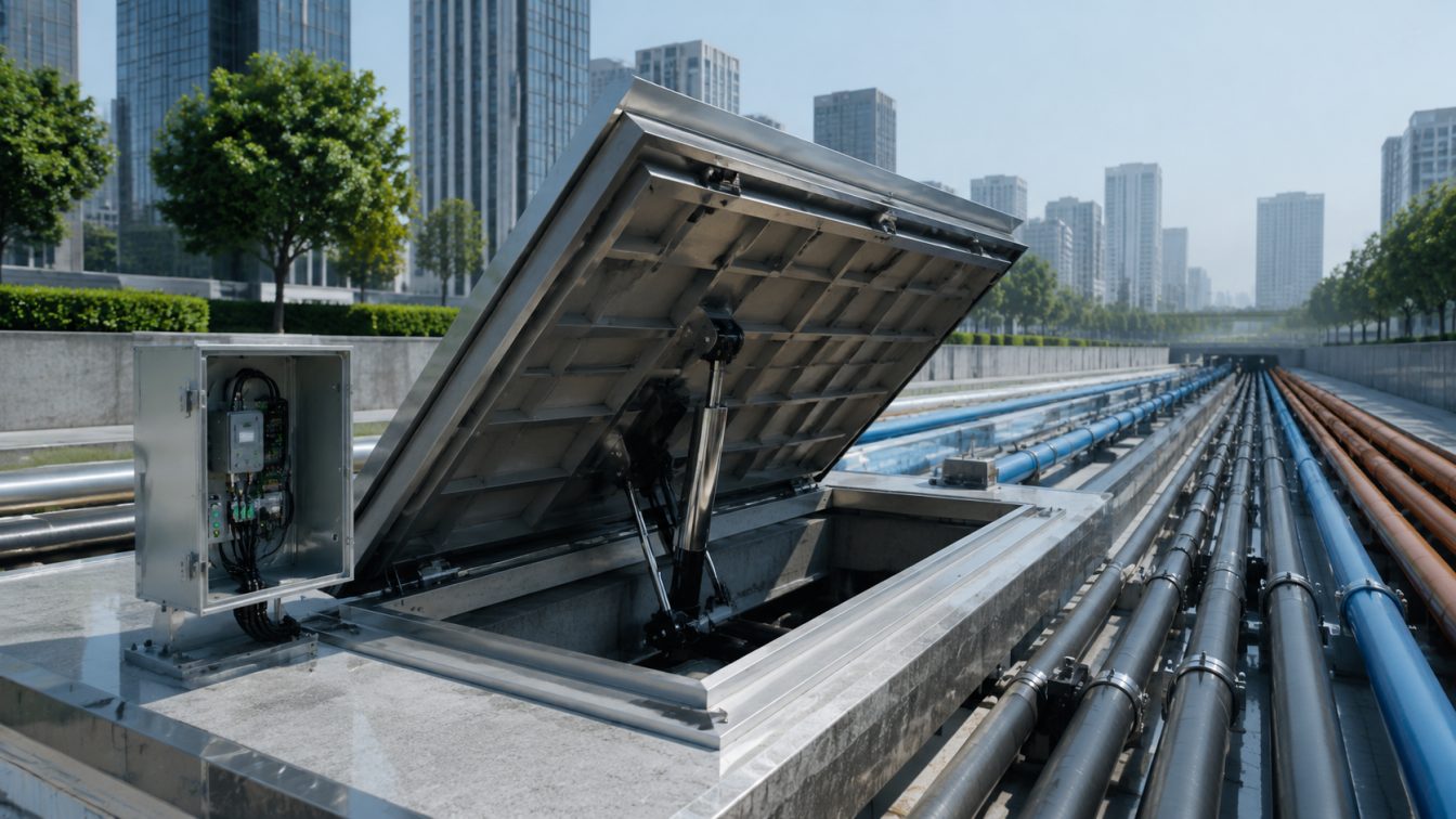 都江堰为城市管廊提供智能配套方案